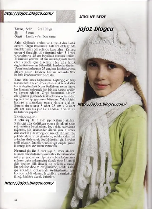 ÇOCUKLAR İÇİN ATKI BERE ANLATIMI