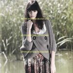 örgü modasından çift kullanılan hırka anlatımı