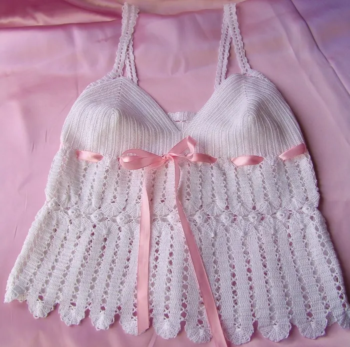 tığ işi büstiyer modeli