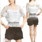 dantel bluz ve şeması