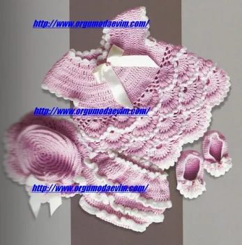 TIĞ İŞİ BEBEK ELBİSE ANLATIMI