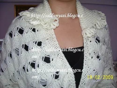 Çapraz Örgü Şal Yapımı Adım Adım