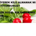 Yiyerek kilo almamaya ne dersiniz