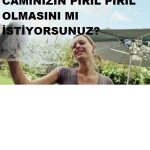 Camlarınızın pırıl pırıl olması için