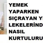 Yağ lekesi nasıl çıkarılır
