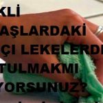 Renkli kumaşlarda leke nasıl çıkarılır?