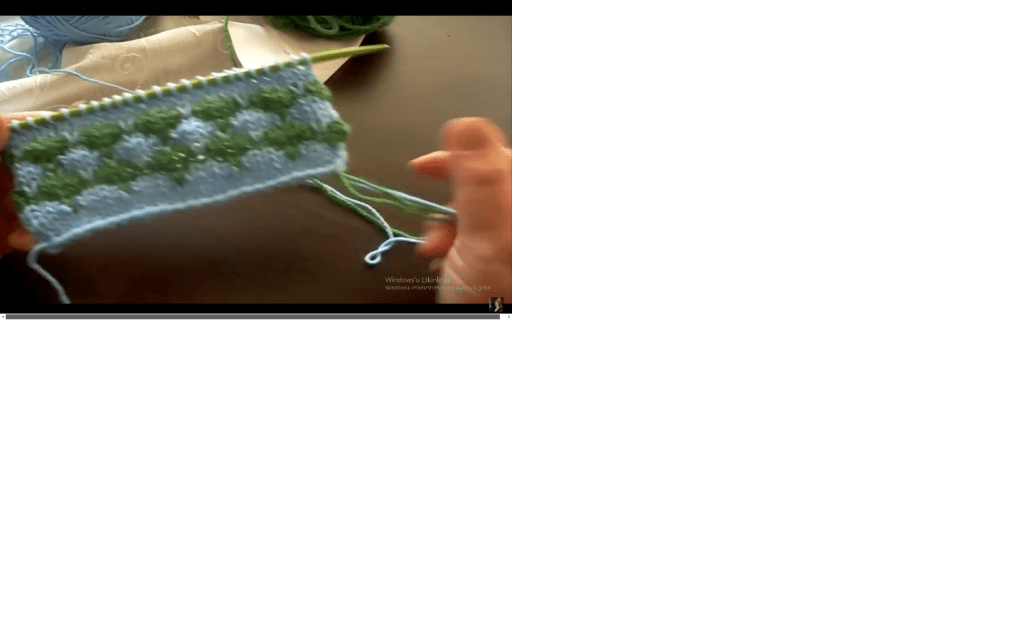 PARKE TAŞI ÖRGÜ DESENİ NASIL YAPILIR?