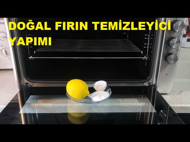 DOĞAL FIRIN TEMİZLEYİCİ YAPIMI