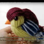 ÖRGÜ İPİNDEN KUŞ YAPILIŞI VİDEOLU ANLATIM