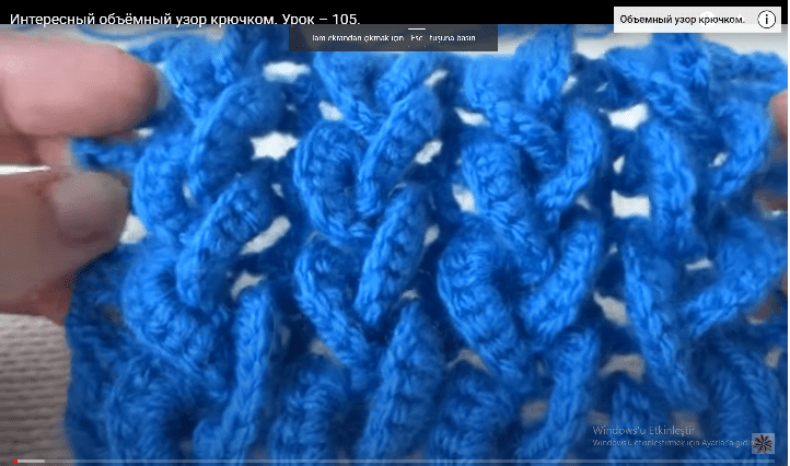 TIĞ İŞİ FARKLI  DESEN  VİDEOSU