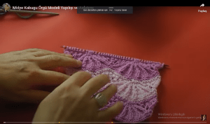 Read more about the article MİDYE KABUĞU ÖRGÜ YAPIMI VİDEOLU
