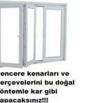 PENCERE ÇERÇEVESİ İÇİN SÜPER TEMİZLEYİCİ