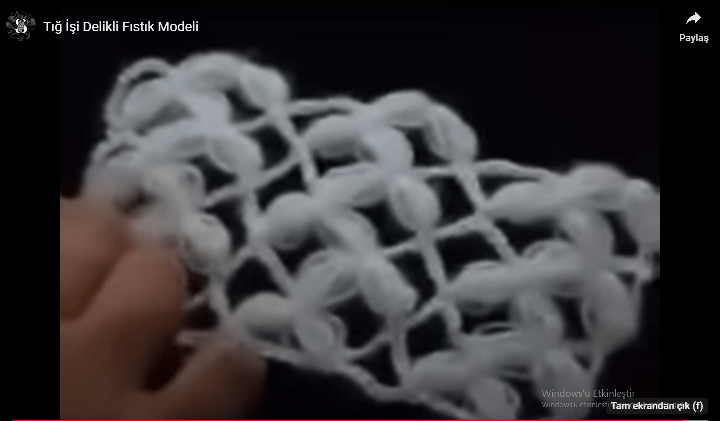 DELİKLİ FISTIK YAPIMI VİDEOLU