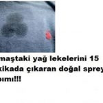 YAĞ LEKESİ ÇIKARAN SÜPER KARIŞIM TARİFİ