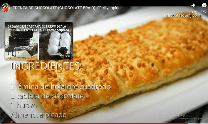 MİLFÖY HAMURUNDAN ÇİKOLATALI TATLI