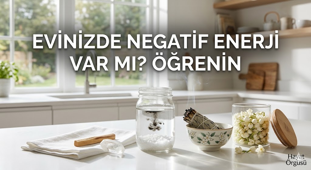 Evdeki negatif enerjiyi tespit etmek için su ve tuz testi - Hayat Örgüsü