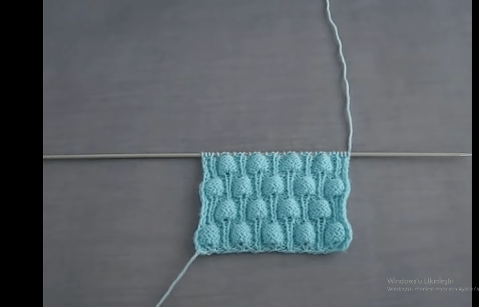 AHUDUDU ÖRGÜ DESEN ANLATIM VİDEOLU