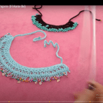 FİRKETE İLE BONCUK KOLYE NASIL YAPILIR