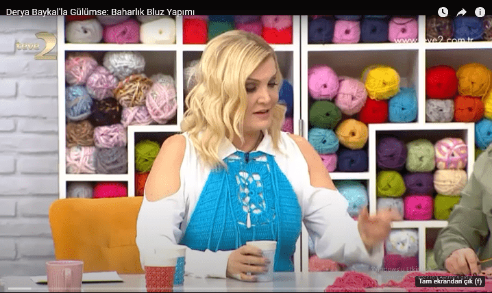 DERYA BAYKAL BAHARLIK BLUZ ANLATIMI