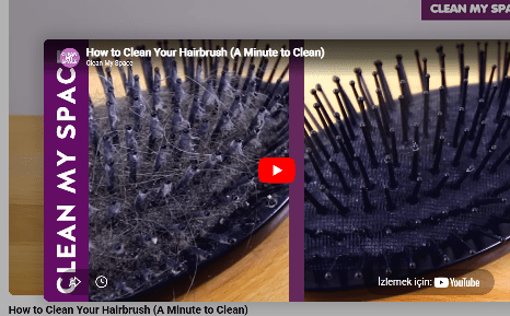 EN HIZLI ŞEKİLDE SAÇ FIRÇASI TEMİZLİĞİ NASIL OLUR