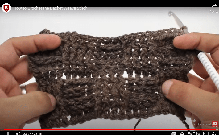 tığ işi kesme şeker örgü nasıl yapılır