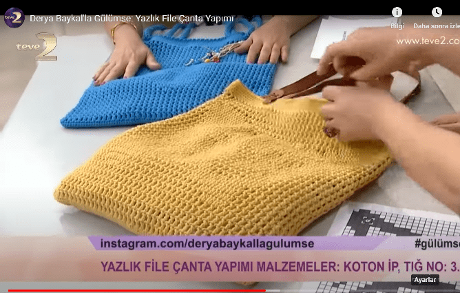 YAZLIK FİLE ÇANTA YAPILIŞI