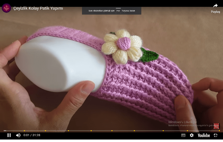 KOLAY PATİK YAPILIŞI