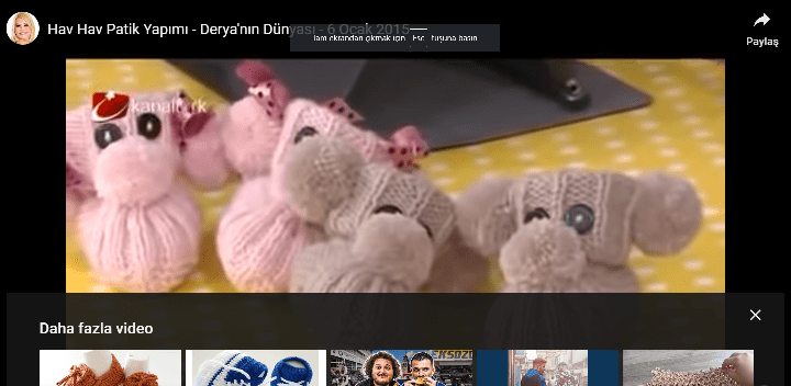 HAV HAV PATİK YAPILIŞI