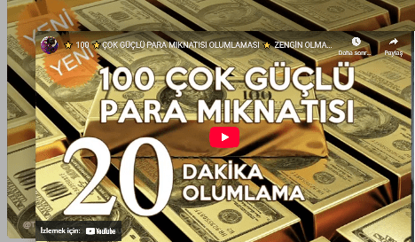 CÜZDANINIZA PARAYI ÇEKECEK OLAN ZENGİNLİK TILSIMI