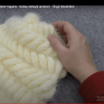 Çapraz fıstık modern bere yapılışı