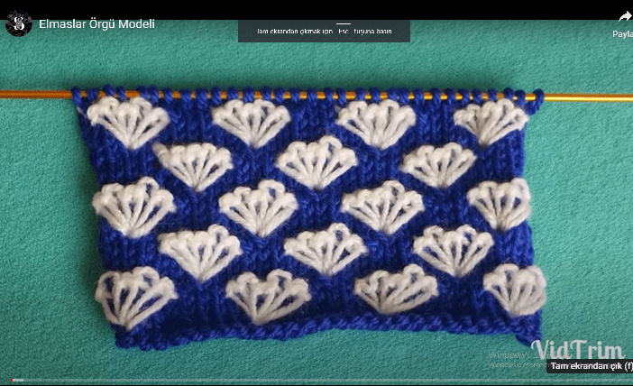 YELPAZE ELMASLAR ÖRGÜ MODELİ YAPILIŞI