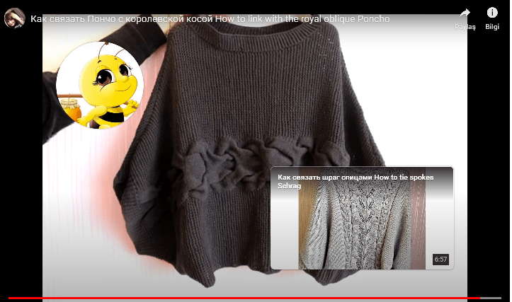 YENİ SEZON KAPÜŞONLU PANÇO MODELİ