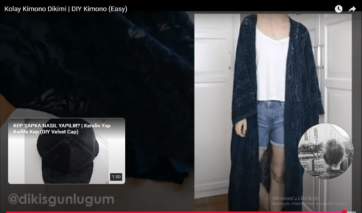 ÇOK KOLAY KİMONO YAPILIŞI