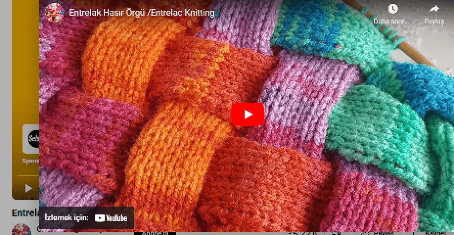 Hasır Entrelak Tekniği: Adım Adım Örgü Rehberi