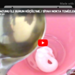 Diş macunu ile burun küçültme ve siyah nokta temizleme maskesi uygulaması - Hayat Örgüsü