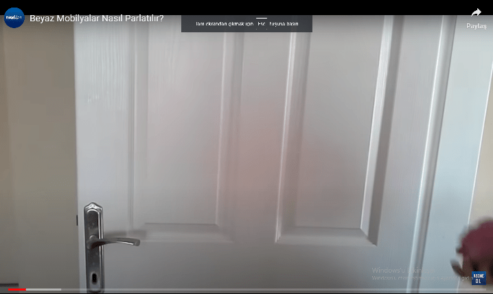 BEYAZ MOBİLYA VE KAPILARINIZI PARLATAN EN İYİ YÖNTEM