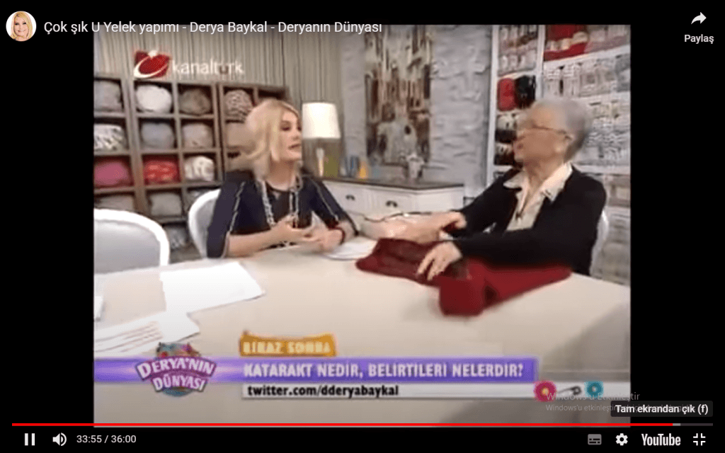 U YELEK SÜPRİZ YELEK 2 FARKLI YELEK ANLATIMI