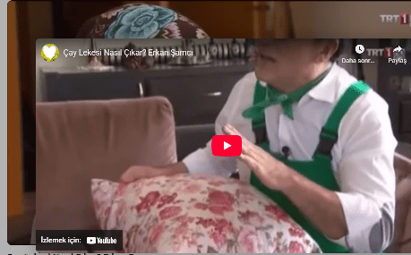 ÇAY LEKESİNİ ÇIKARMANIN EN KOLAY YOLU