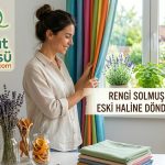 Hayat Örgüsü rengi solmuş perdeleri eski haline döndüren doğal yöntem ve tarif görseli