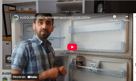 BUZDOLABI SOĞUTMUYORSA %100 MASRAFSIZ ÇÖZÜM