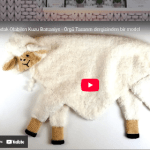 Örgü kuzu bebek battaniye yapılışı