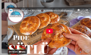 DENEDİKTEN SONRA HEP YAPACAĞINIZ SÜTLÜ PİDE TARİFİ