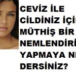 Ceviz kremi nasıl yapılır