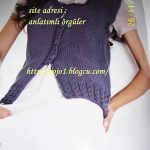 kare yakalı yelek yapımı