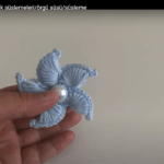 Tığ işi yıldız yapılışı