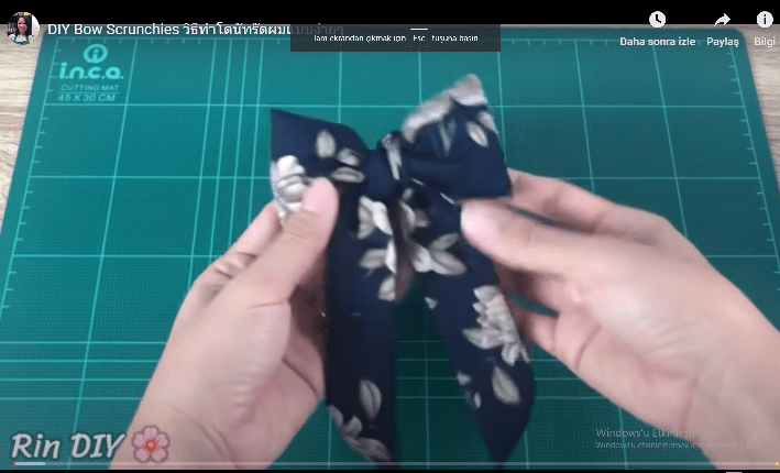 Fiyonklu saç tokası nasıl yapılır