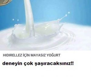 Read more about the article Hıdırellez için mayasız yoğurt nasıl yapılır