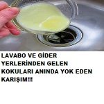 Lavabo kokularına bu tarif ile son