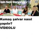 Kumaştan şalvar nasıl yapılır