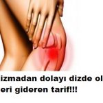 DİZ ŞİŞLİĞİ GİDEREN DOĞAL TARİF